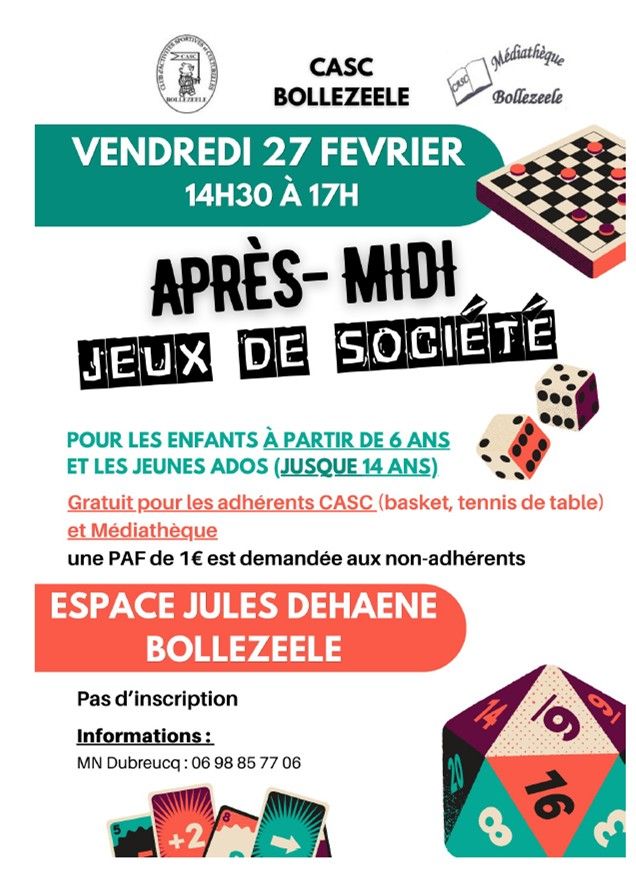 CASC après-midi jeux 