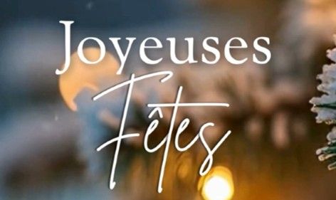 Joyeuses fêtes 