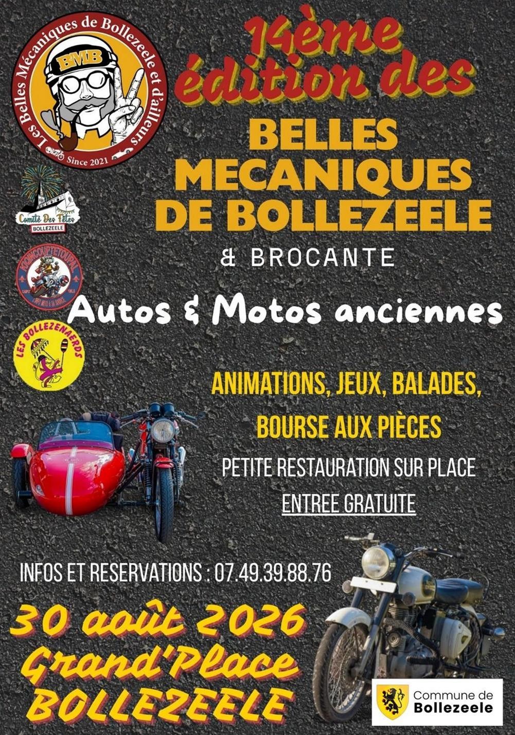 Les Belles Mécaniques et la Brocante 