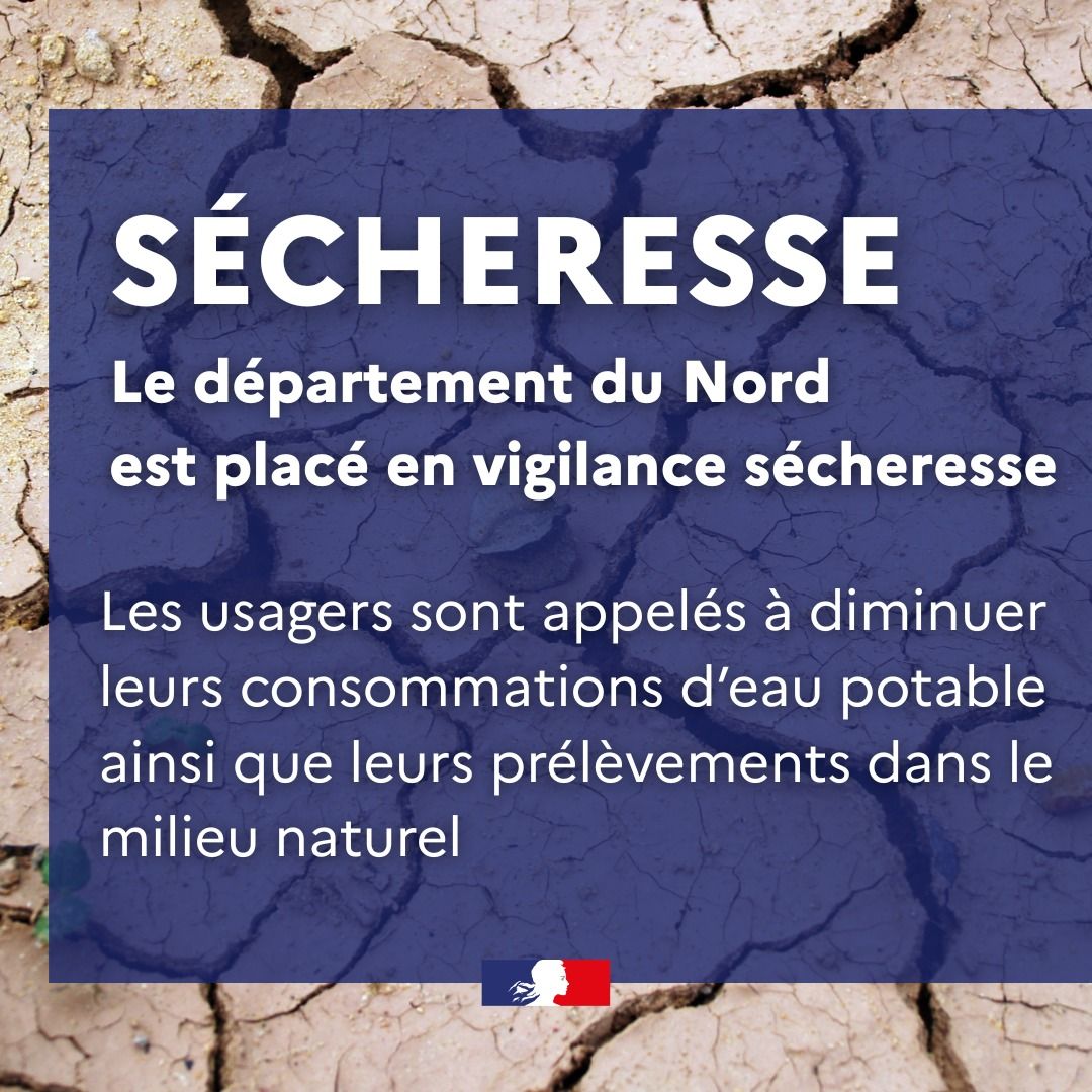 ⚠️ Information Sécheresse 