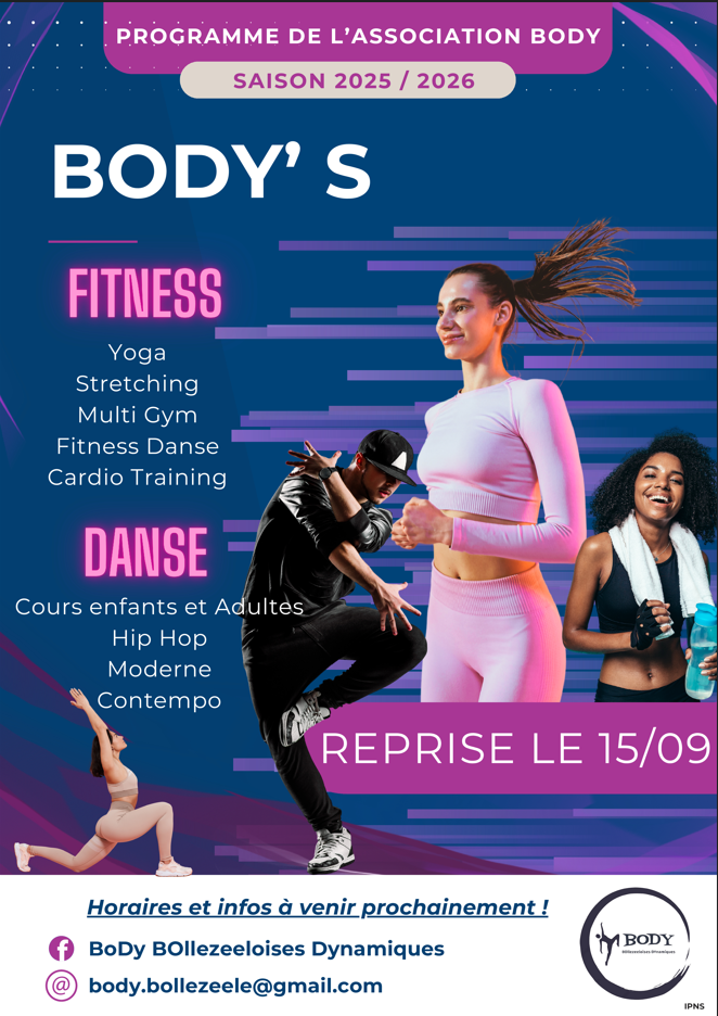 Reprise des BODY'S