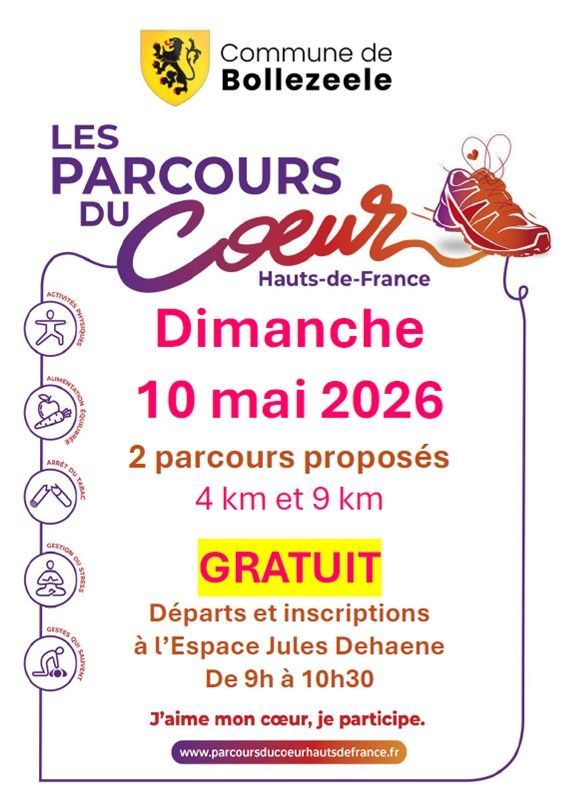 Les parcours du Cœurs 2026