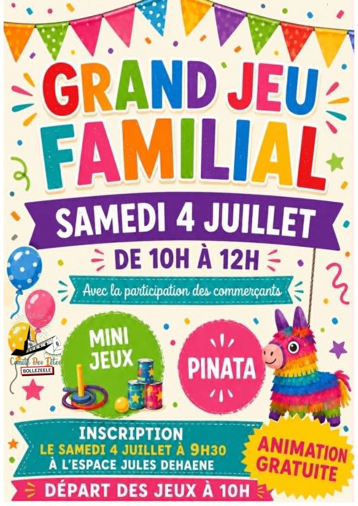 DUCASSE : Grand jeu familial
